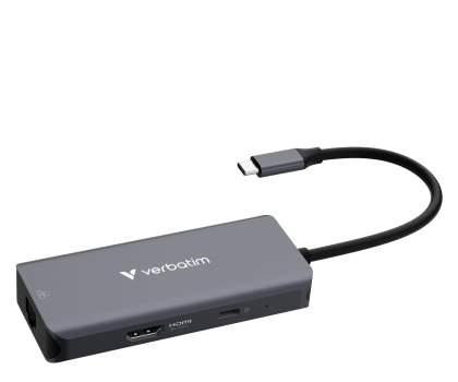 Akcesoria VERBATIM USB-C Essentials Multiport Hub 6 Port with RJ45